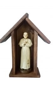 Kapliczka drewniana św. Jan Paweł II