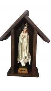 Kapliczka drewniana Matka Boża Fatimska